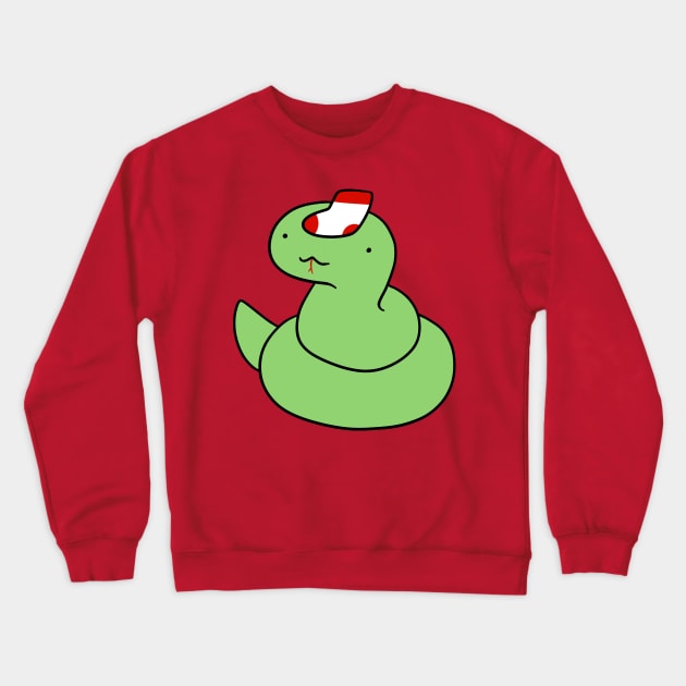 Sock Snake Crewneck Sweatshirt by saradaboru